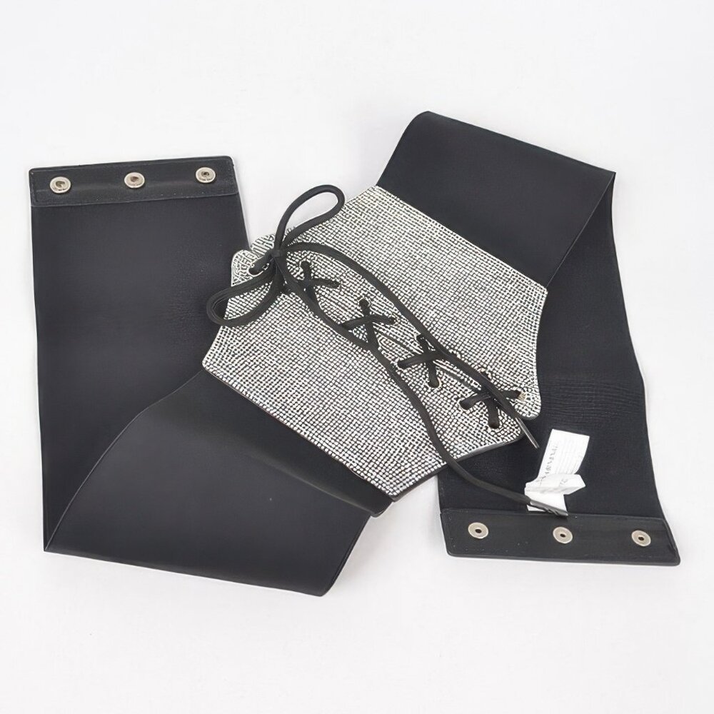 Rhinestone Corset Plus Size Elastic Belt